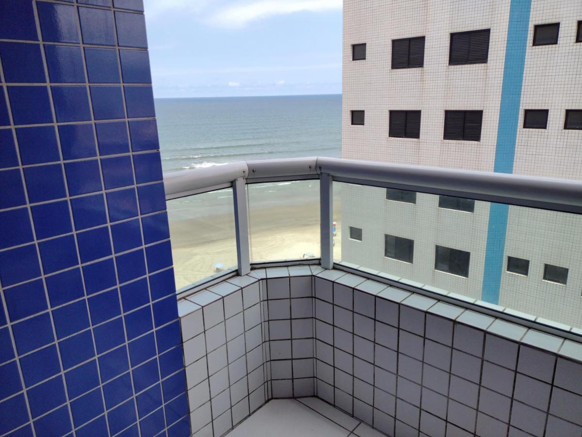 Belo Apartamento Com Vistas Para O Mar - Pe Na Areia - Churrasqueira Na Varanda Praia Grande  Exteriér fotografie