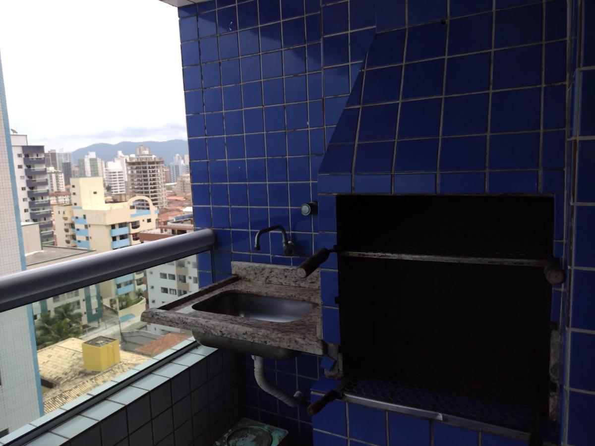 Belo Apartamento Com Vistas Para O Mar - Pe Na Areia - Churrasqueira Na Varanda Praia Grande  Exteriér fotografie