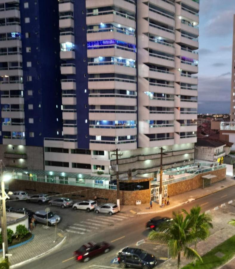 Belo Apartamento Com Vistas Para O Mar - Pe Na Areia - Churrasqueira Na Varanda Praia Grande  Exteriér fotografie
