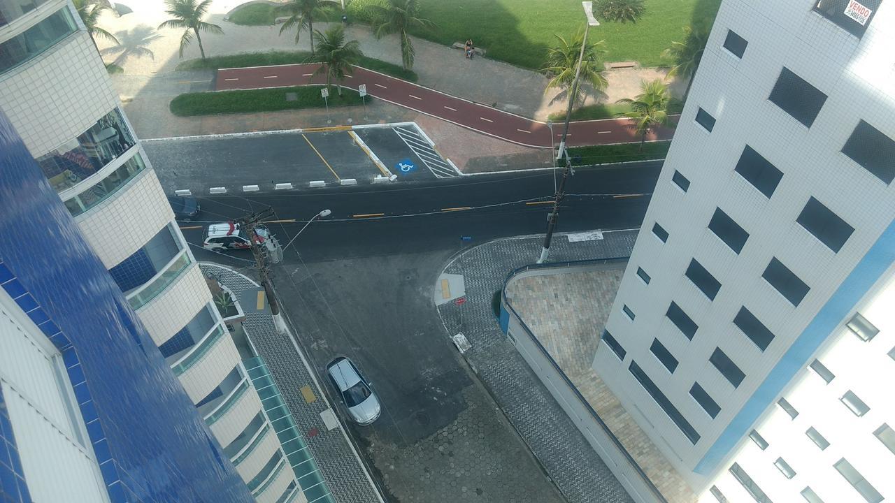 Belo Apartamento Com Vistas Para O Mar - Pe Na Areia - Churrasqueira Na Varanda Praia Grande  Exteriér fotografie